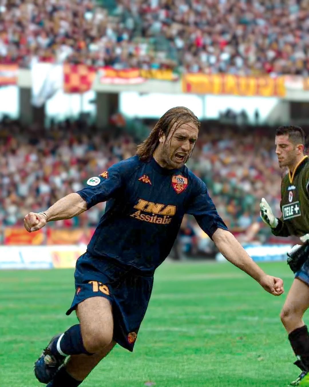 罗马前锋连续破门，成为球队得分保障