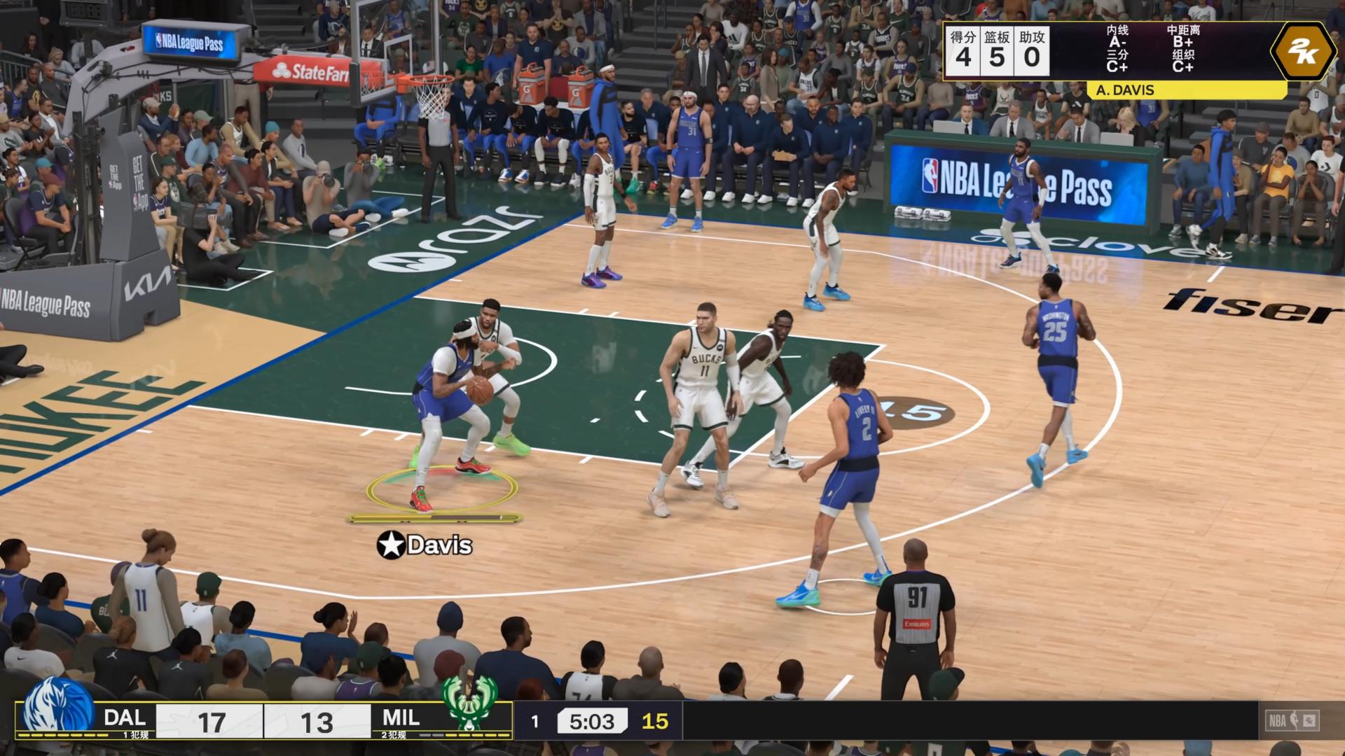 独行侠擒下雄鹿，结束连败